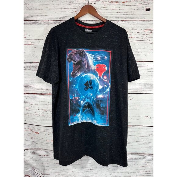 Universal Studios Graphic T-Shirt Jurassic Park ET Jaws Back To The Future XL - Picture 8 of 9